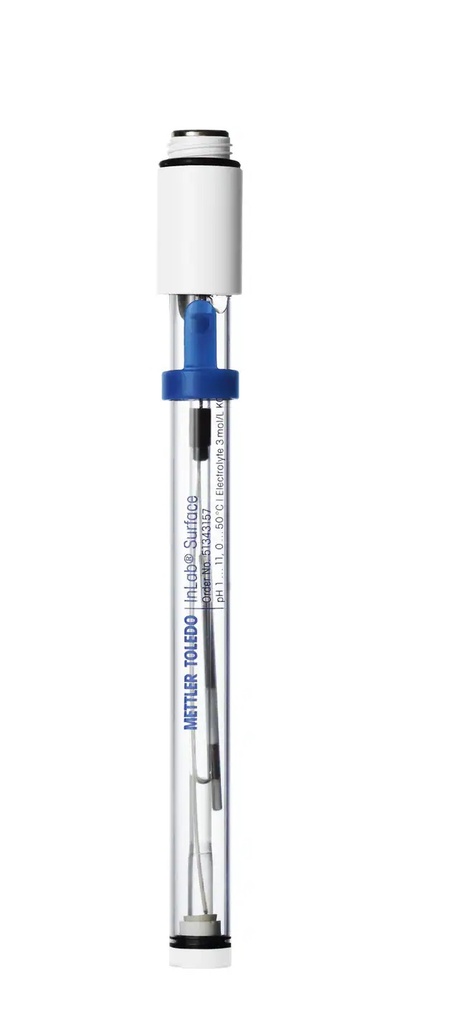 pH-elektrode, Mettler-Toledo InLab Surface, plast, S7 u. kabel