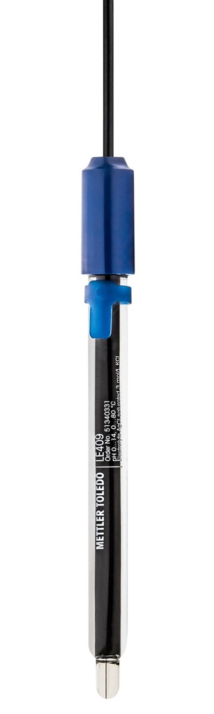 pH-elektrode, Mettler-Toledo LE409, glas, BNC 1 m