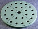 [9042573] Ekssikkatorplade, emalje, nummereret, Ø230 mm