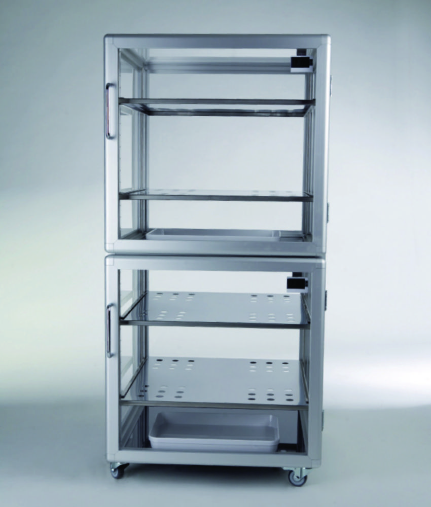 Ekssikkatorkabinet, Sicco Maxi 2, 540x1150x515 mm, 2 x 156 liter
