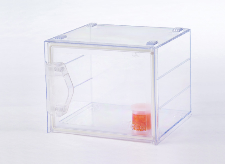 Ekssikkator, Sicco Mini 1 Basic, 221x214x183 mm, 6,2 liter