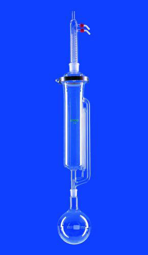 Soxhlet ekstraktionsapp. m/Dimroth svaler, 250 ml