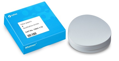 Rundfilter, Whatman, kvalitativt, Grade 4, Ø42,5 mm, 25 µm, 100 stk
