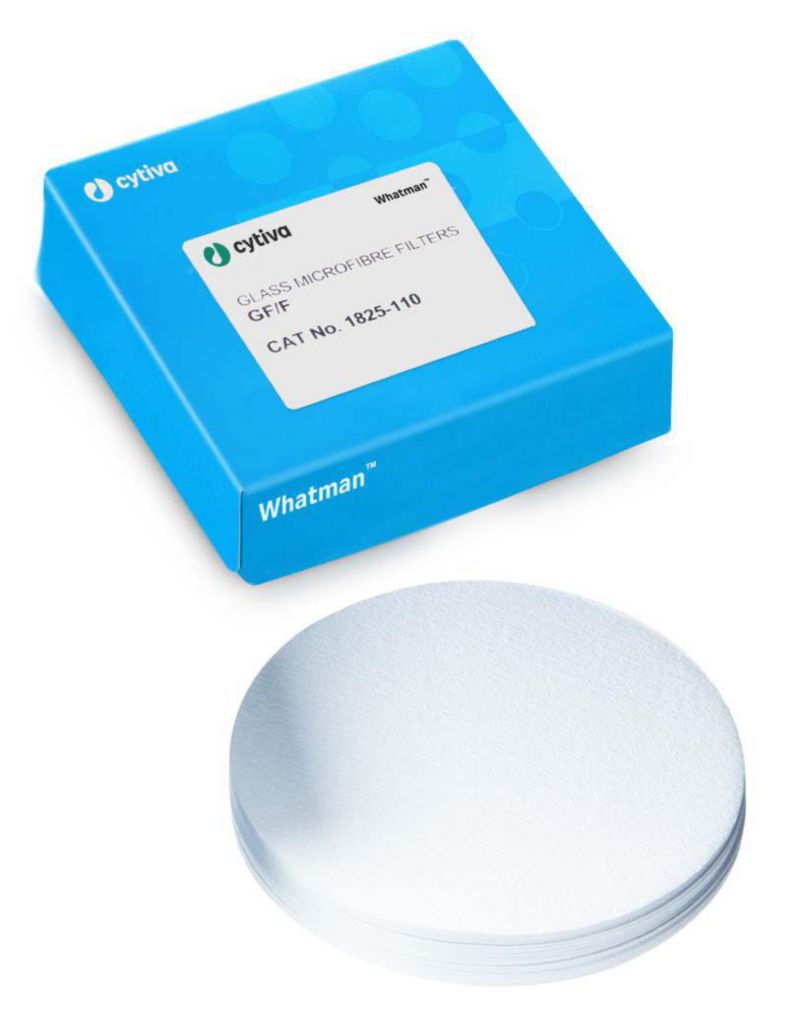 Filter-ark, glasfiber, Whatman, Grade GF/F, 460x570 mm, 0,7 µm, 25 stk