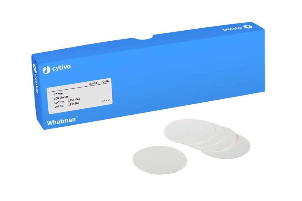 Filter-ark, kvarts, Whatman, Grade QM-A, 203x254 mm, 0,3 µm, 25 stk
