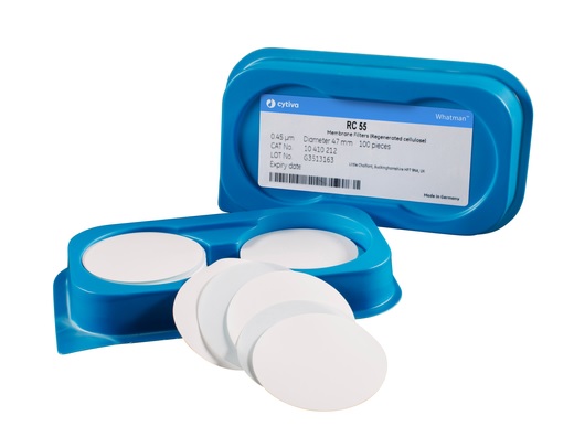 Membranfilter, Whatman RC 55, RC, Ø47 mm, 0,45 µm, 100 stk