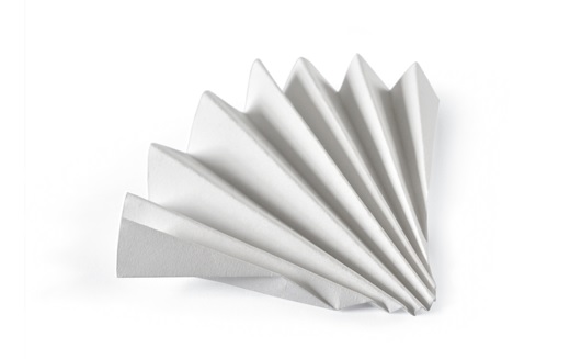 Foldefilter, Whatman, kvalitativt, Grade 597 ½, Ø240 mm, 4-7 µm, 100 stk