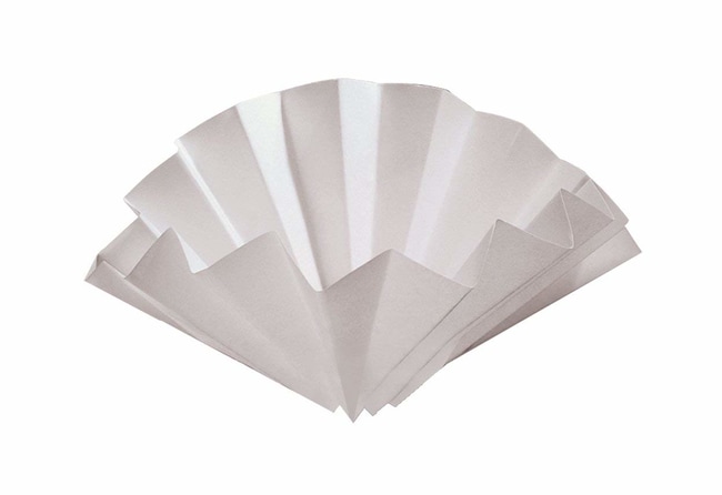 Foldefilter, Whatman, kvalitativt, Grade 1573 ½, Ø240 mm, 12-25 µm, 100 stk