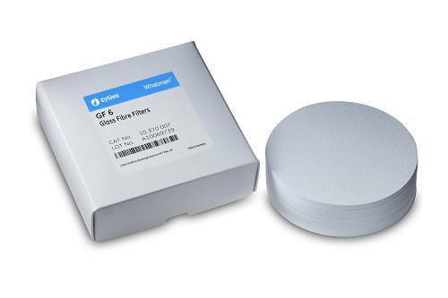 Rundfilter, glasfiber, Whatman, Grade GF 6, Ø50 mm, 1 µm, 200 stk