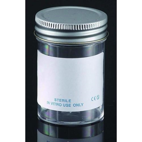 [9070323] Prøvebeholdere, PS, med låg, sterile, 250 ml