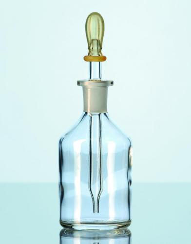 Dråbeflaske, DWK, klar, 50 ml