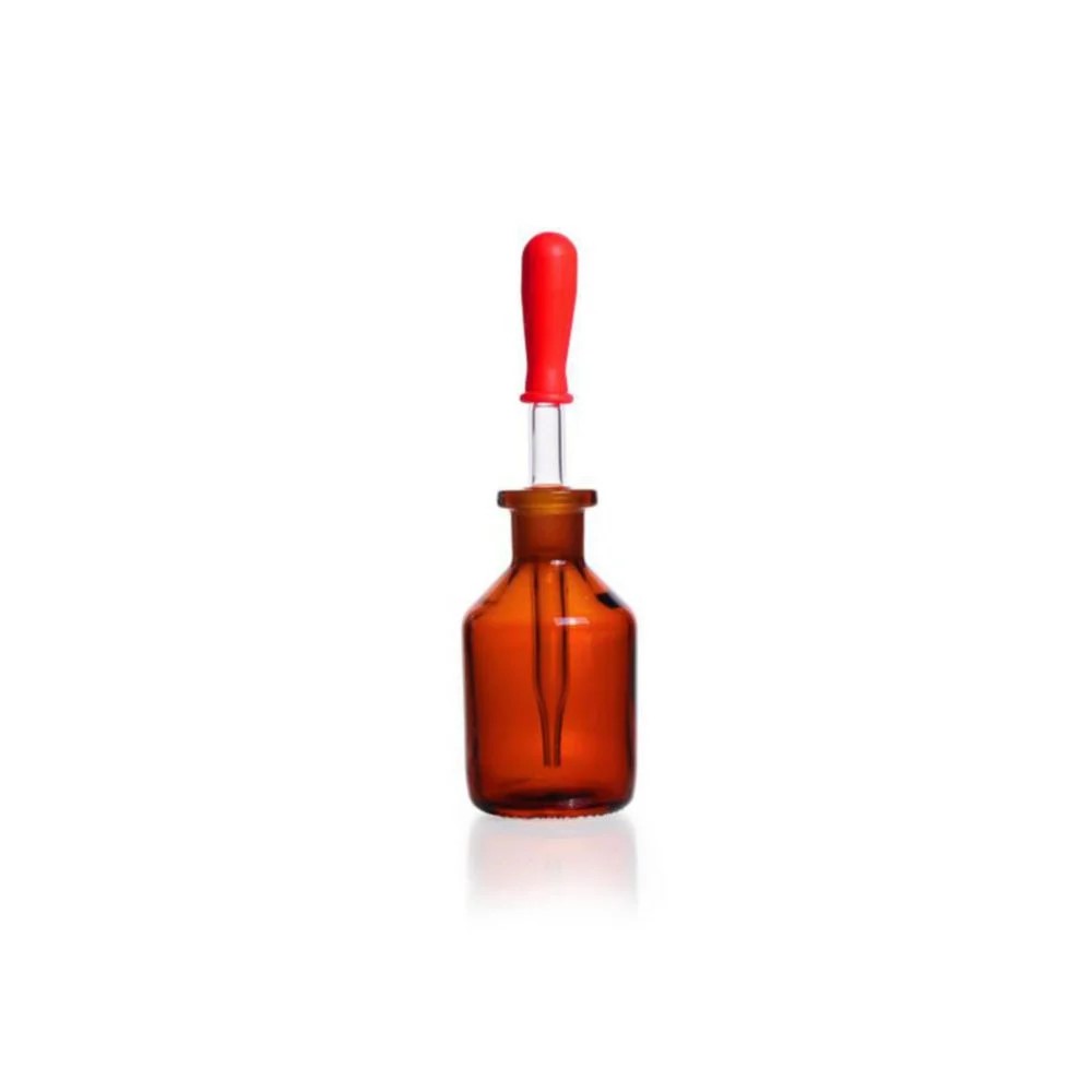 Dråbeflaske, DURAN, brun, 50 ml