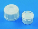 [9073480] Låg, hvid, PTFE indlæg, t/100-250 ml flaske, Ø32mm