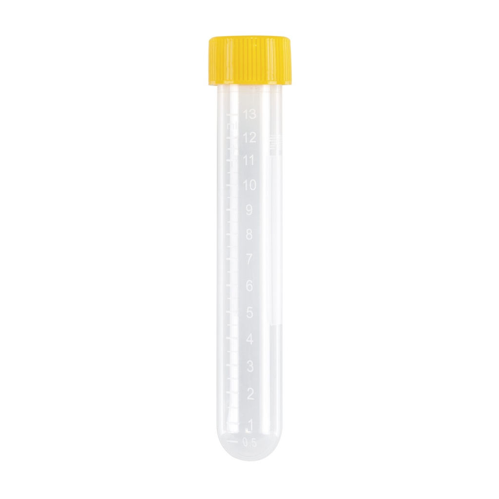 Centrifugerør, TPP U-bund kort, 13 ml, PP, 800 stk.