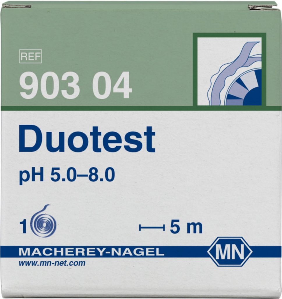 [9130347] pH-indikatorpapir, Macherey-Nagel Duotest, pH 5 - 8, 5 m