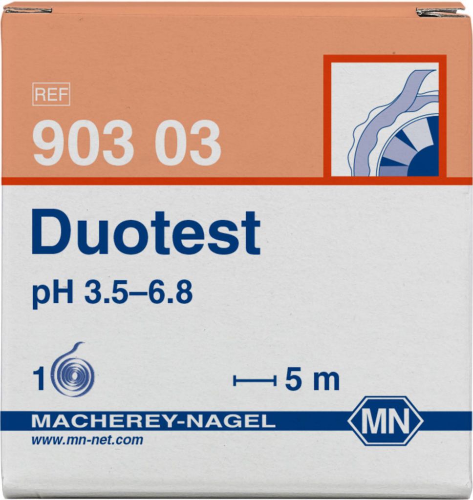 [9130359] pH-indikatorpapir, Macherey-Nagel Duotest, pH 3,5 - 6,8, 5 m