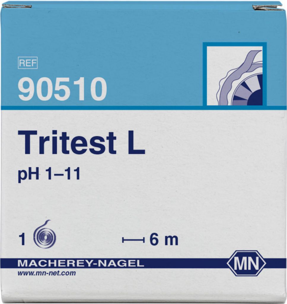 [9130360] pH-indikatorpapir, Macherey-Nagel Tritest L, pH 1 - 11, 6 m
