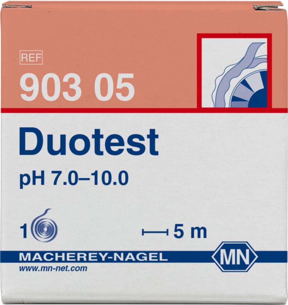 [9130362] pH-indikatorpapir, Macherey-Nagel Duotest, pH 7 - 10, 5 m