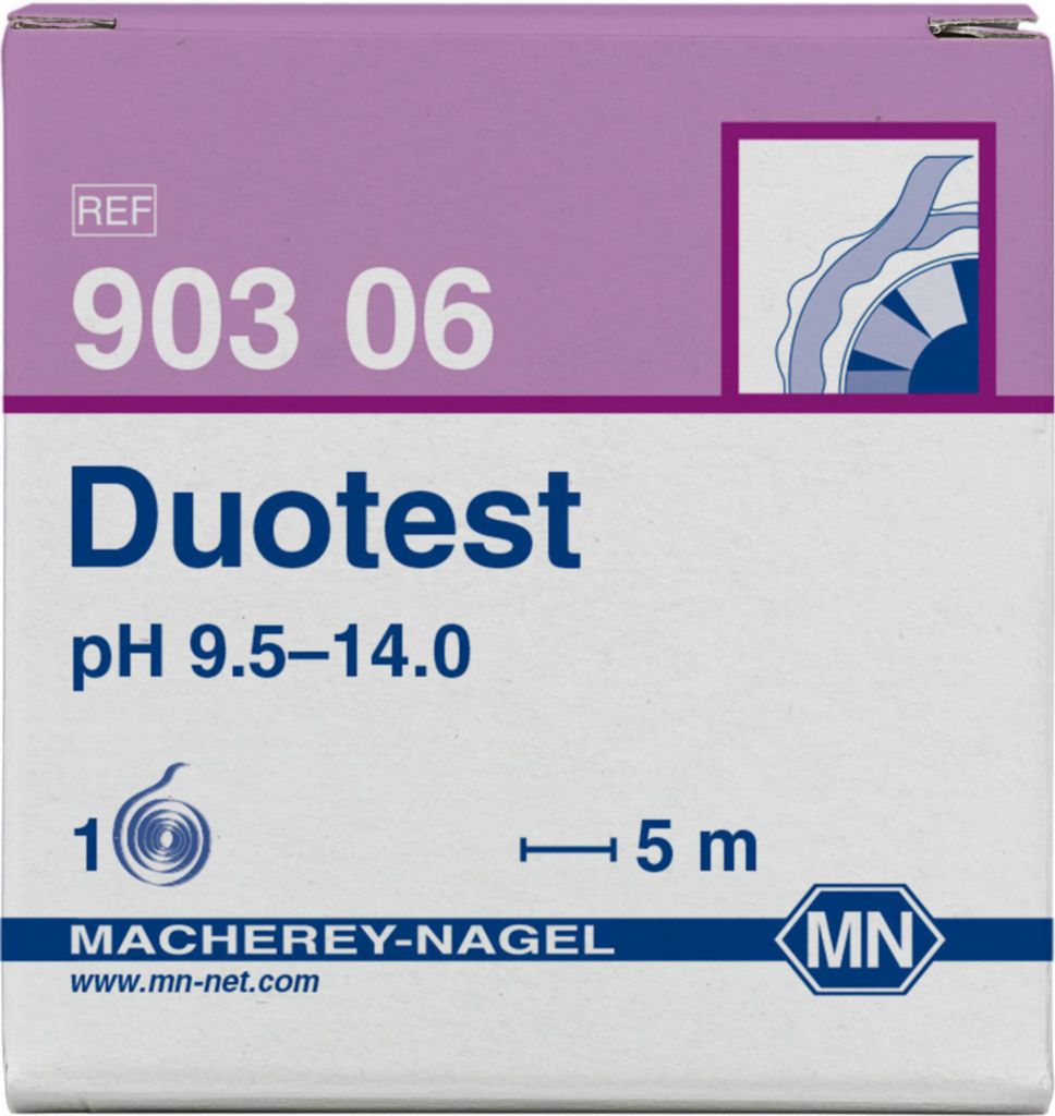 [9130363] pH-indikatorpapir, Macherey-Nagel Duotest, pH 9,5 - 14, 5 m