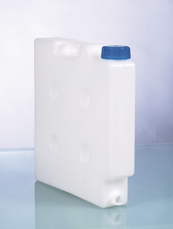 Dunk, PP, firkantet, smal, m/gevindhul, 5 liter