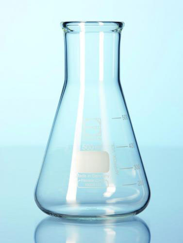 Erlenmeyerkolbe med vid hals, kraftig, 100 ml