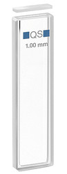 Makro-kuvette, absorption, kvarts, 1 mm, 350 µl