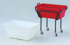 Kar, 100 liter, hvid