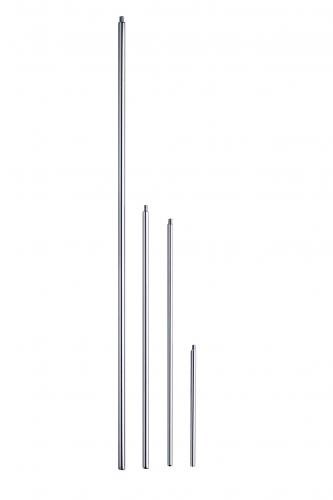 Aksel, M6 gevind, Ø6 x 150 mm