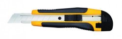 Allround kniv m/gummiskaft, 18 mm