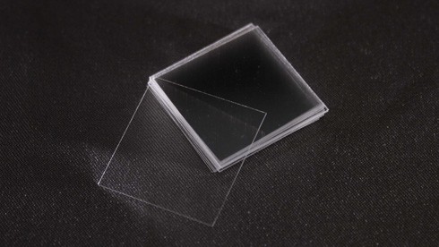 Dækglas, firkantet, 20 x 20 mm