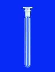 Reagensglas, DURAN, med PE prop, Ø18x180 mm