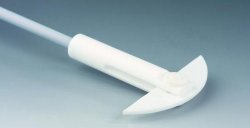 [9197128] Bladomrører, halvmåneformet, PTFE, 510xØ10 mm