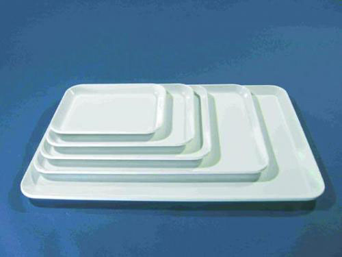 [9200335] Instrumentbakke, melaminplast, hvid, 36 x 24 x 2cm