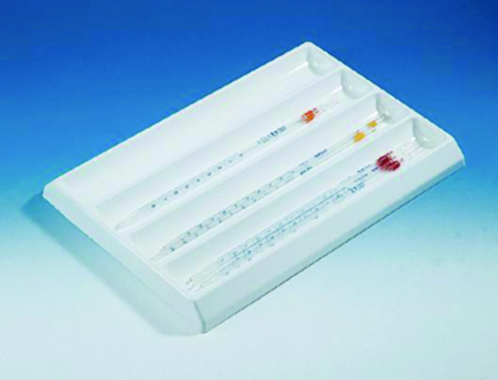 [9200394] Pipettebakke, Kartell, PVC, 4 rum, 420 x 300 x 40 mm
