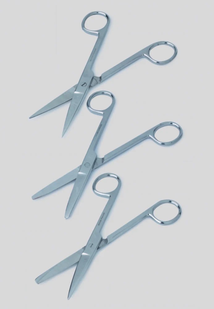 [9204231] Saks, rustfri stål, lige, spids/spids, 160 mm