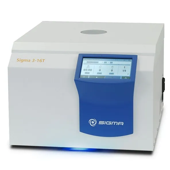 [22100018] Centrifuge Sigma 3-16T, 4 x 400 ml, uden rotor
