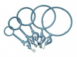 [9223901] Stativring, stål, med muffe, Ø130 mm