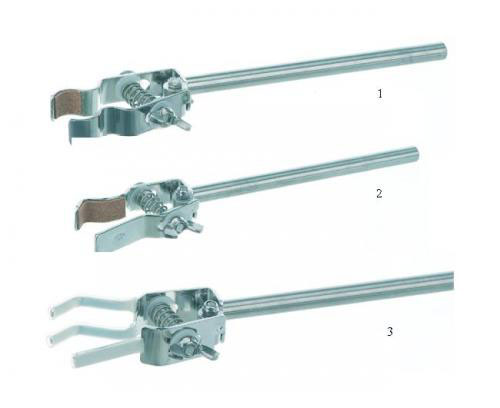 [9224312] Micro clamps 18/8 steel jaw opening 0-20mm, type 3