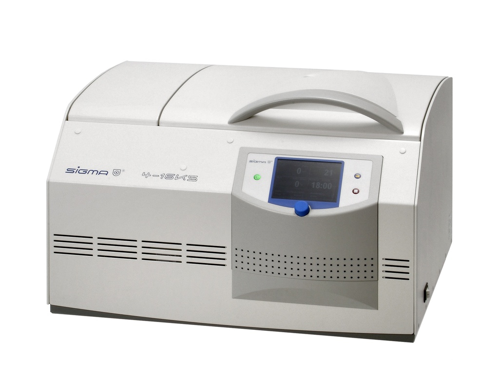 Sigma 4-16KHS bordcentrifuge med køl og varme