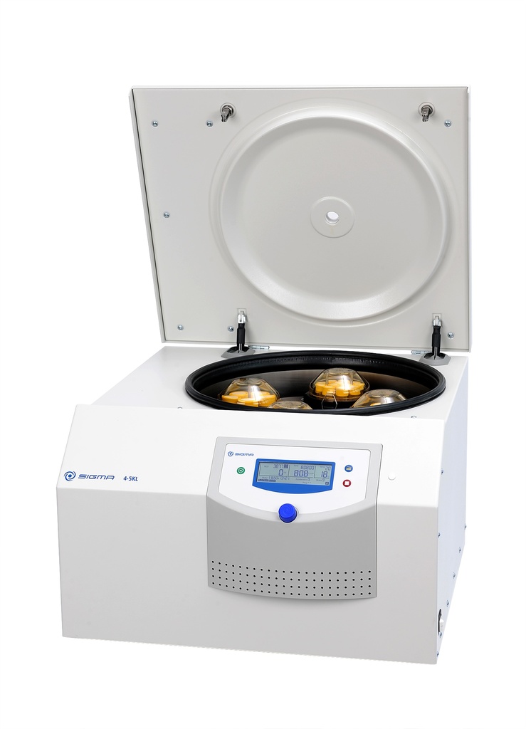 Centrifuge Sigma 4-5KL med køl 4x750 ml u/rotor