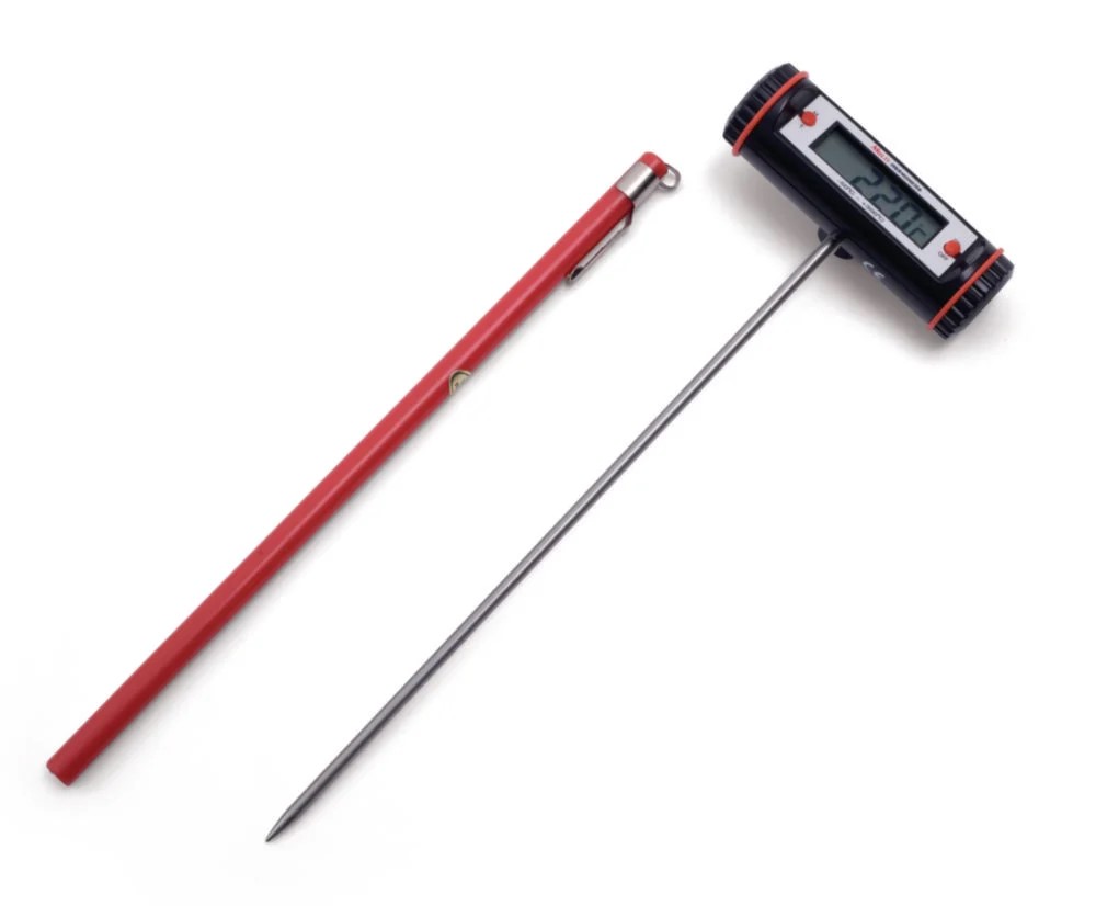 [9236702] Digitalt lommetermometer, LLG, føler Ø3,5 x 200 mm. -50 til 300°C