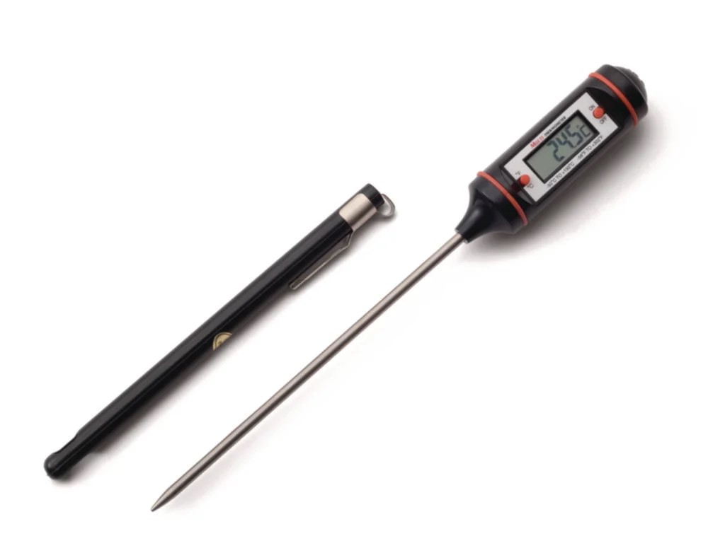 [9236706] Digitalt lommetermometer, LLG, føler Ø3,5 x 120 mm. -50 til 150°C