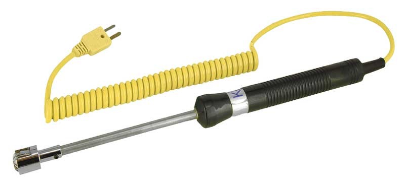 [9236718] Overfladeføler med håndtag, type K, DIN 60584, -50-400°C