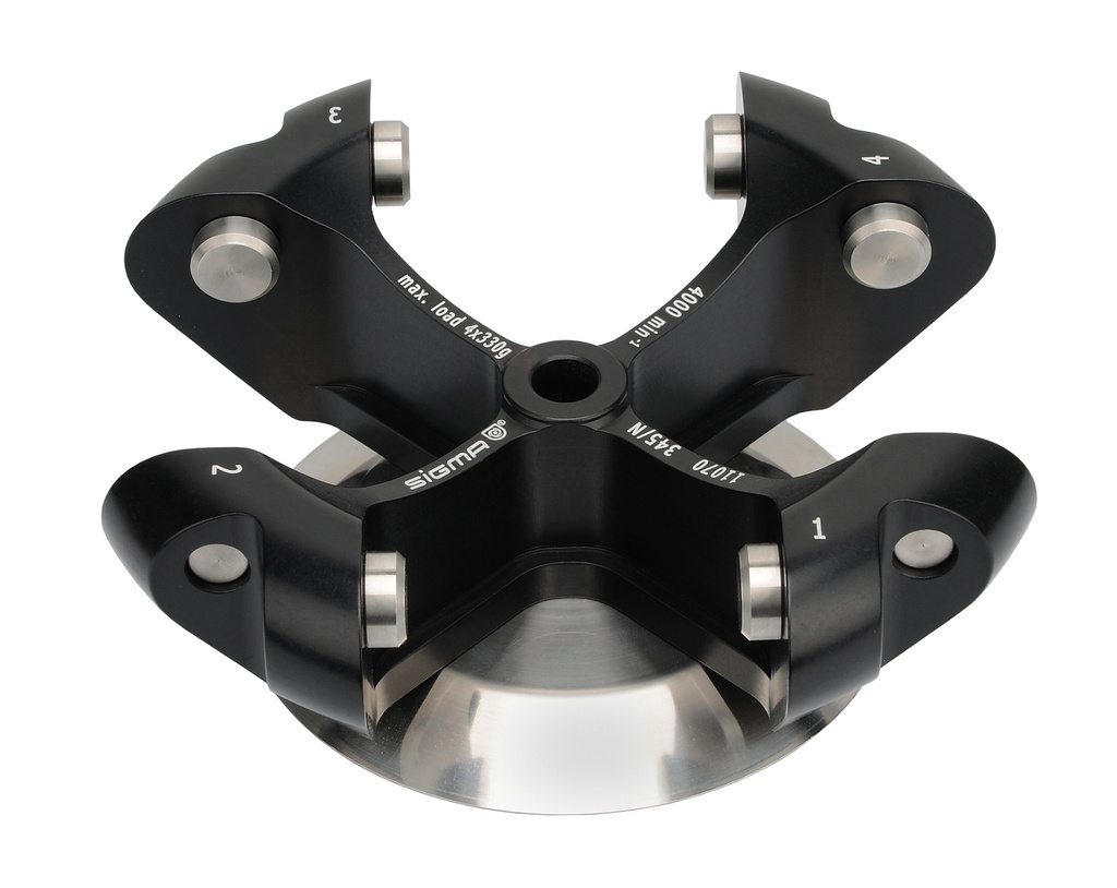Udsvingsrotor Basis til 4 buckets