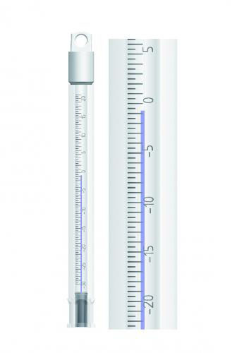 [9242340] Køleskabstermometer, 185 x 20 mm, -40 - 40°C : 1°C