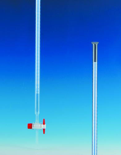 [9270103] Burette kl. AS, lige PTFE-hane, 25:0,05 ml