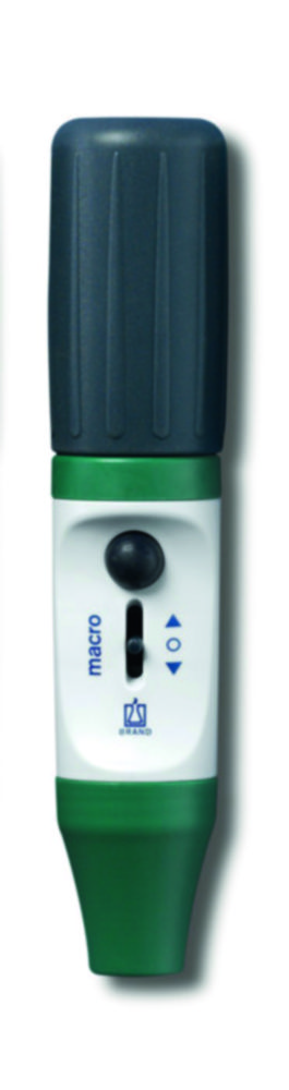Makro-pipettepumpe, Brand, grøn, 200 ml