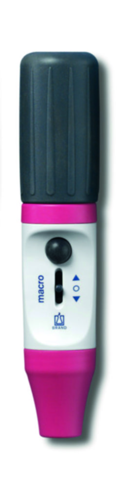 [9273853] Makro-pipettepumpe, Brand, magentarød, 200 ml