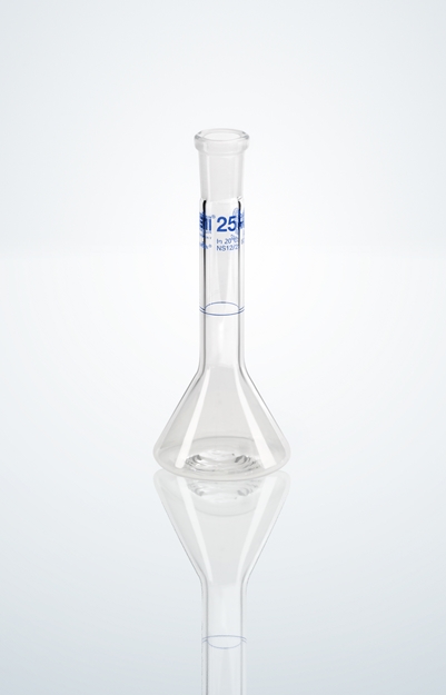 [9276645] Målekolbe, trapez, kl. A, NS 7/16, PE prop, 1 ml