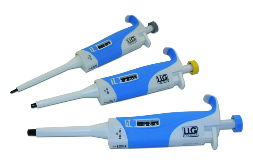 [9280009] Pipette, LLG, variabel volume, sæt med 3 pipetter og tips, makro